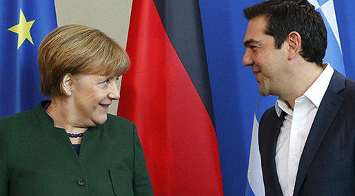 Greek PM Tsipras Open to Deal with Merkel to Take Back Migrants