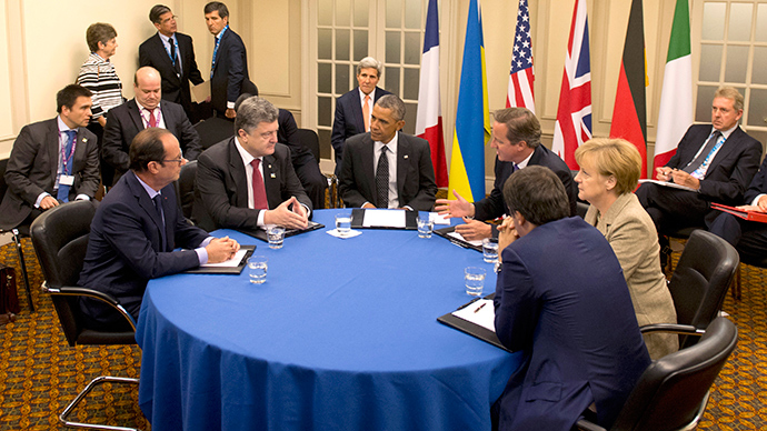 Obama: US, EU Readying New Sanctions on Russia Despite Ukraine Peace Agreement 