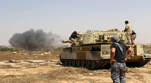 High Toll for Libyan Troops Battling Daesh in Sirte High Toll for Libyan Troops Battling Daesh in Sirte