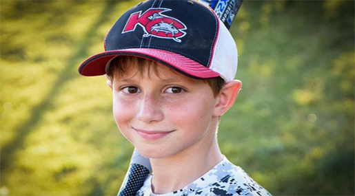 10-year-old Caleb Thomas Schwab