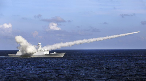 China Holds Live-fire Navy Drills E China Sea