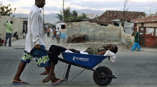 cholera in haiti