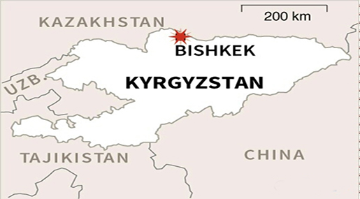 Kyrgyzstan Map