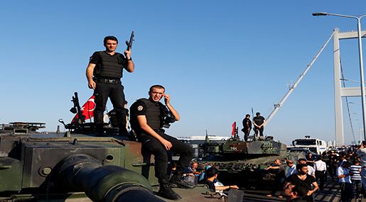 Turkey Dismisses 2,000+ Police Officers over Coup Bid Turkey Dismisses 2,000+ Police Officers over Coup Bid