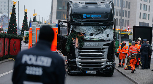 Berline truck attack 