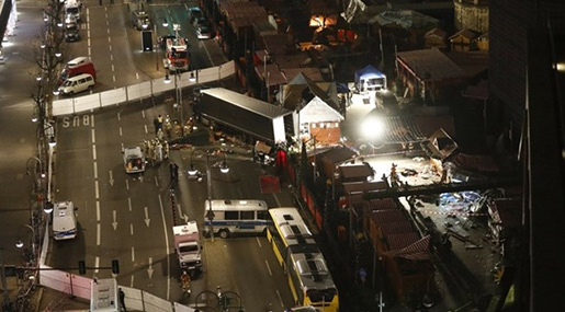 Berlin truck atack on Christmas market 