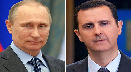 Putin Calls Al-Assad, Congratulates Him on Aleppo Liberation Putin Calls Al-Assad, Congratulates Him on Aleppo Liberation