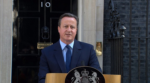 David Cameron to Chair Final Cabinet as UK Prime Minister
