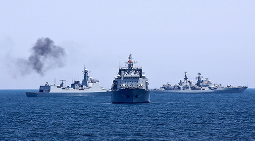 China, Russia to Hold Joint Exercises in S China Sea 