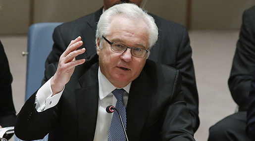 Russian Ambassador to the United Nations Vitaly Churkin