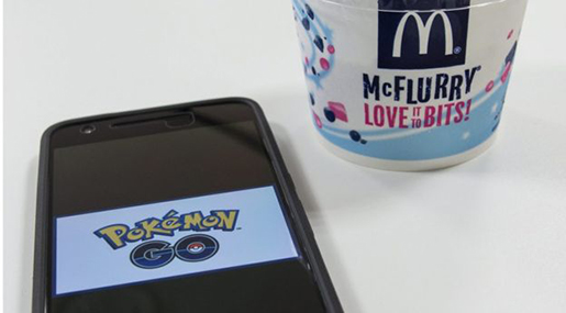 Pokémon Go application
