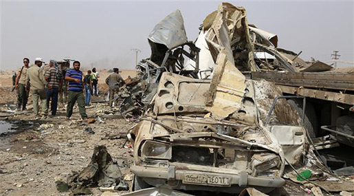 Suicide bombing in Hasakah