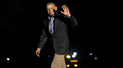 US President Barack Obama 