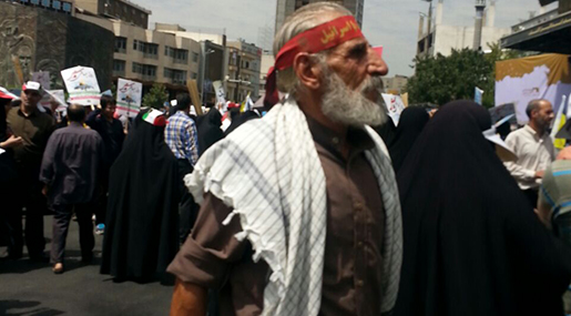 In Photos: Iranians March on Intl' Quds Day In Photos: Iranians March on Intl’ Quds Day