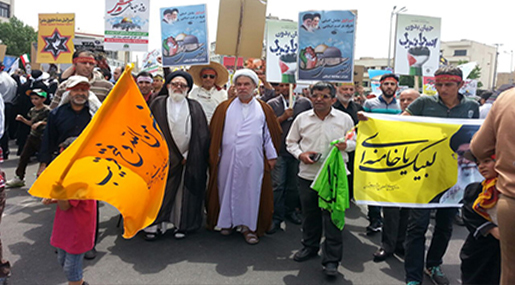 In Photos: Iranians March on Intl' Quds Day In Photos: Iranians March on Intl’ Quds Day