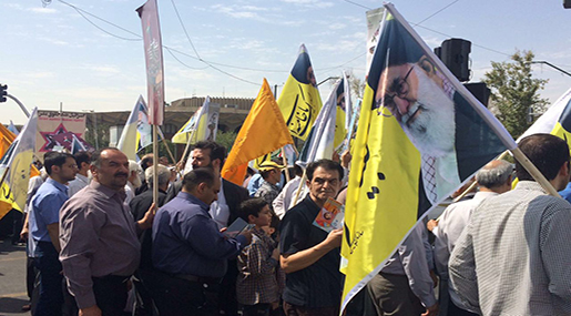 In Photos: Iranians March on Intl' Quds Day In Photos: Iranians March on Intl’ Quds Day