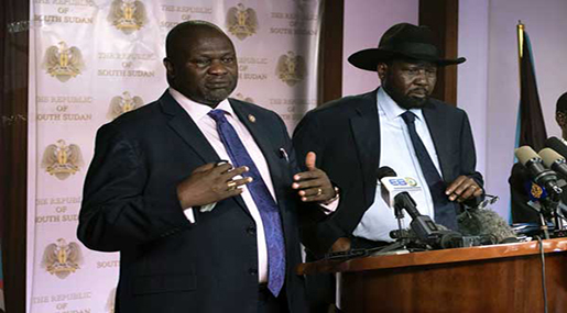 S Sudan Removes Machar as Deputy Leader S Sudan Removes Machar as Deputy Leader