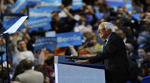 US 2016 Presidential Elections: Sanders Says Clinton Must Be US President
