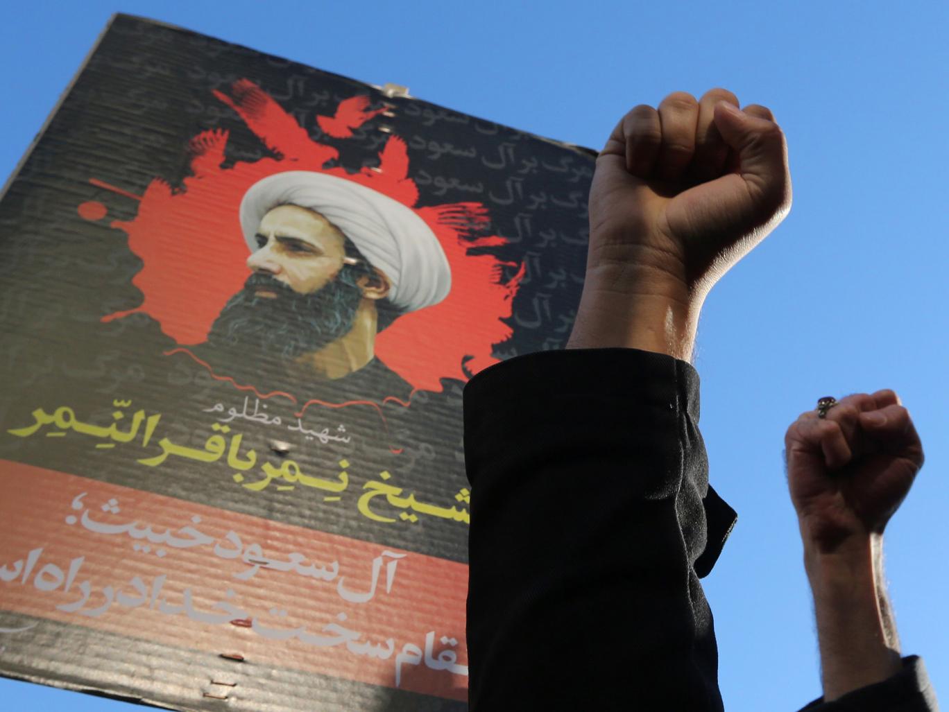 Protests against Sheikh Nimr's executions
