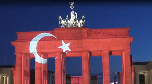 Cities Light Up for Turkey as Darkness Falls Cities Light Up for Turkey as Darkness Falls