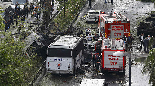 Istanbul explosion 