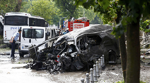 Istanbul explosion 
