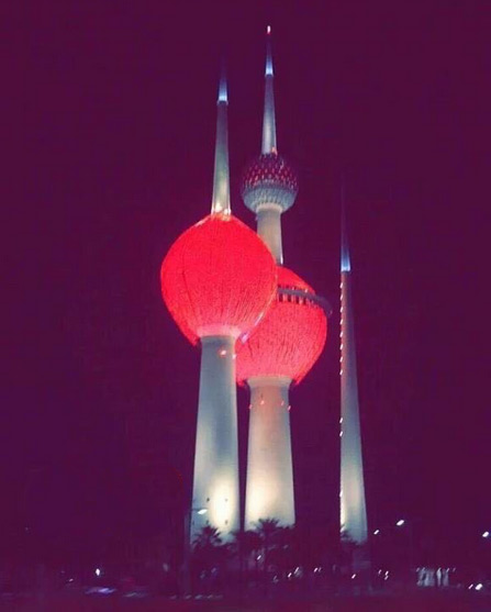 Kuwaits symbolic towers 