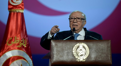 Tunisia's President Beji Caid Essebsi 