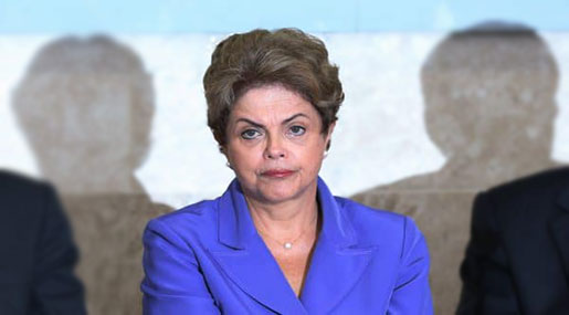 Brazil's left-wing president, Dilma Rousseff