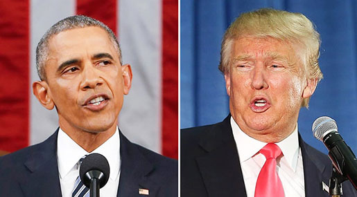 Obama to Trump: Presidency Not A Show
