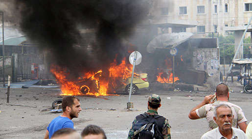Car explosion in Syria's Tartous