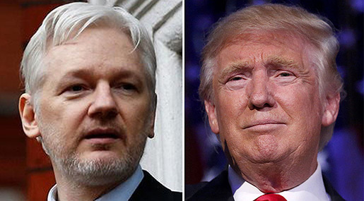 Wikileaks Supporters Call on Trump to «Pardon» Assange