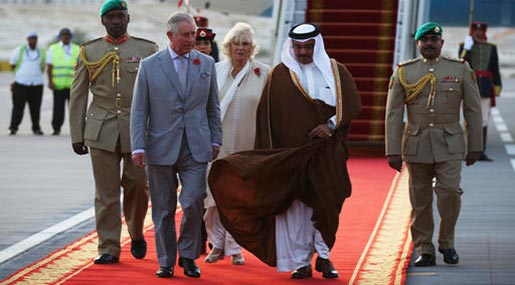 UK Royals Arrive in Bahrain amid Crackdown UK Royals Arrive in Bahrain amid Crackdown