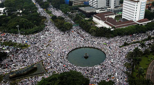 jakarta rallies