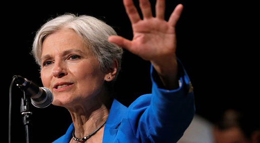 Stein Raises Funds for Vote Recount in 2nd State