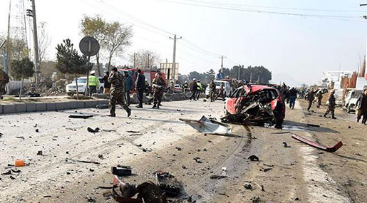 Suicide Bomber Kills Four in Kabul Suicide Bomber Kills 4 in Kabul