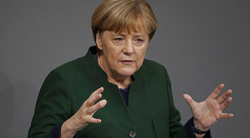 German Chancellor Angela Merkel