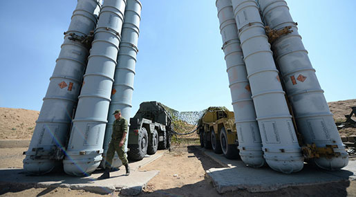 Seven Russian S-300 Air Missile Defense Systems Deployed in Syria 