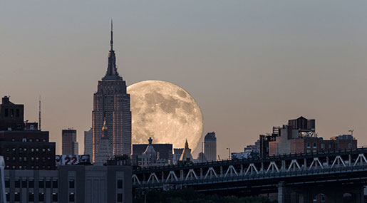 Nice Photos for Monday's Supermoon The Supermoon in Photos