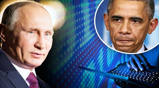 russian President Vladimir Putin and US counterpart Barack Obama 