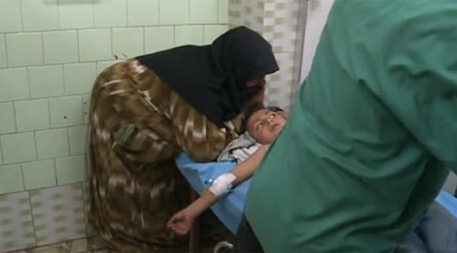 Children caught in Syrian crisis