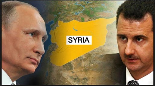 Syrian President Bashar al-Assad and Russian President Vladimir Putin 