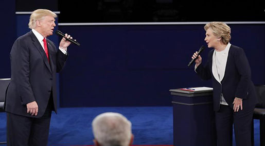 US Presidential Candidates Spend much of Debate Insulting Each Other US Presidential Candidates Spend much of Debate Insulting Each Other