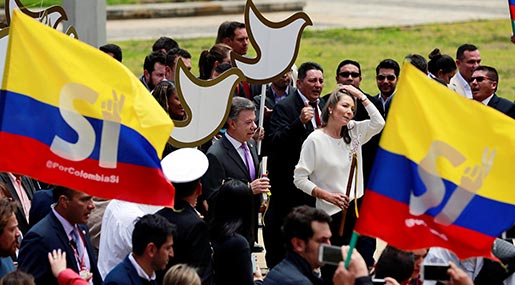 Colombian government and Farc peace deal 