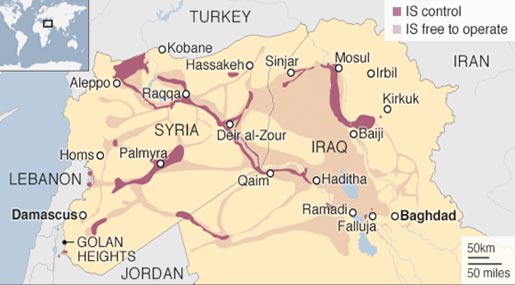 Iraq map