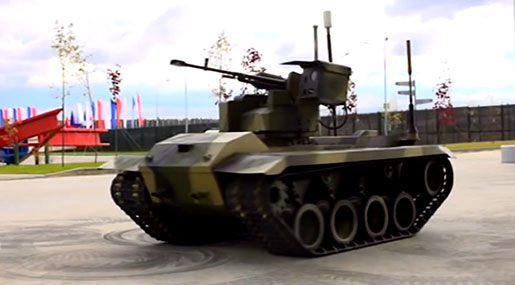 Russia Unveils Kamikaze Robotic Tank! Russia Unveils Kamikaze Robotic Tank!