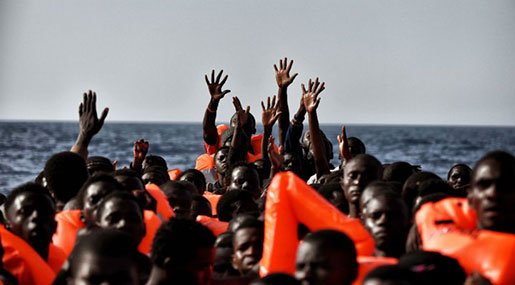 Italy Leads Rescue of 6,000+ Migrants off Libyan Coast Italy Leads Rescue of 6,000+ Migrants off Libyan Coast