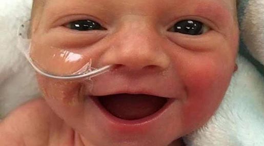 Freya the «Happiest Baby in the World»