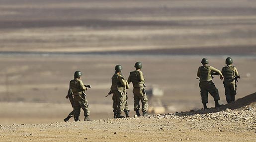 Turkish military troops 