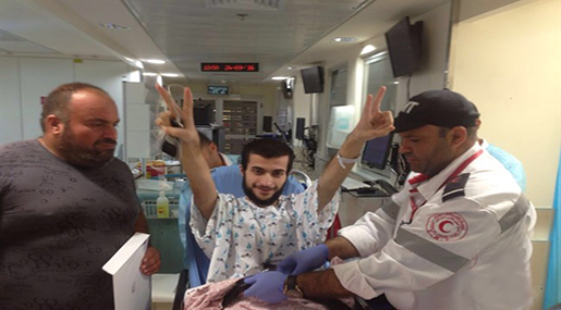 Former Palestinian hunger-striking prisoner Malik al-Qadi
